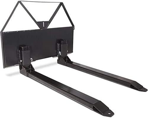 Pallet Forks Attachment for Tractors and Loaders, Skid Steer,  Tach, 46"