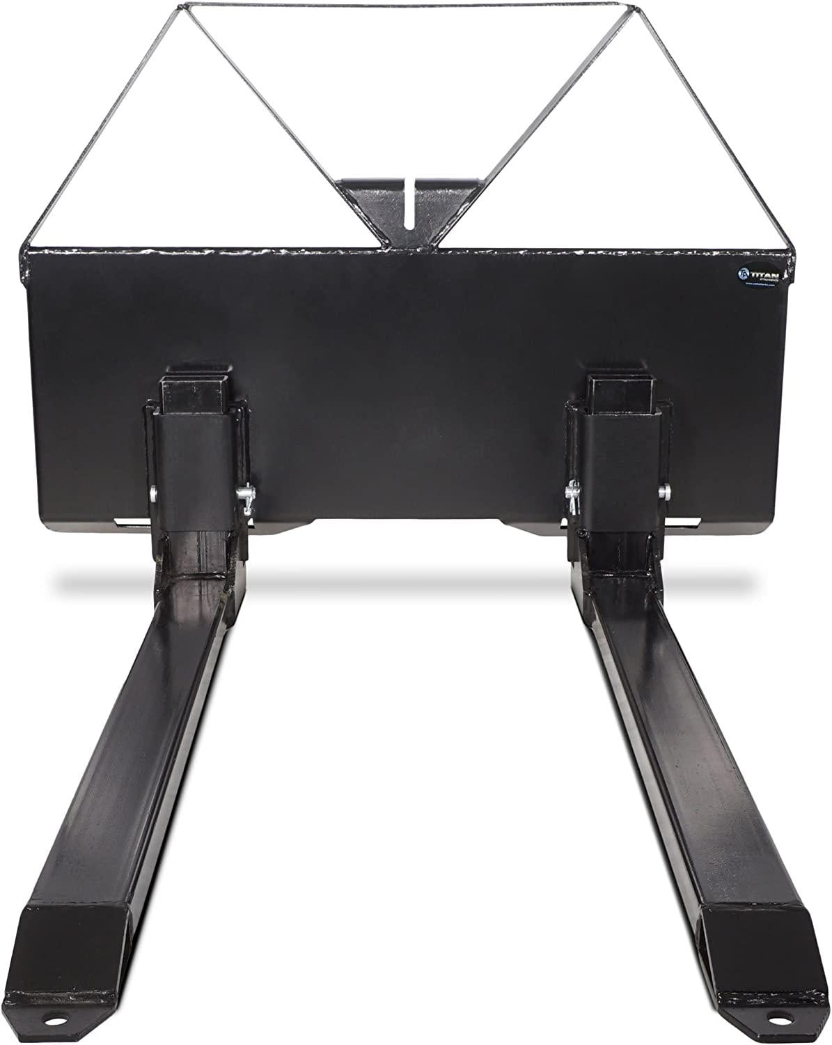 Pallet Forks Attachment for Tractors and Loaders, Skid Steer,  Tach, 46"