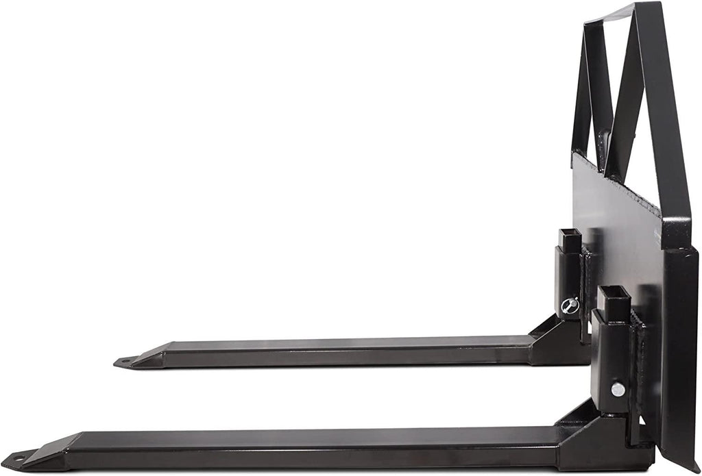 Pallet Forks Attachment for Tractors and Loaders, Skid Steer,  Tach, 46"