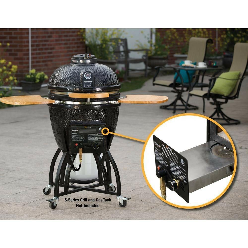 ChanGas Insert Conversion Kit for S-Series Kamado Grill