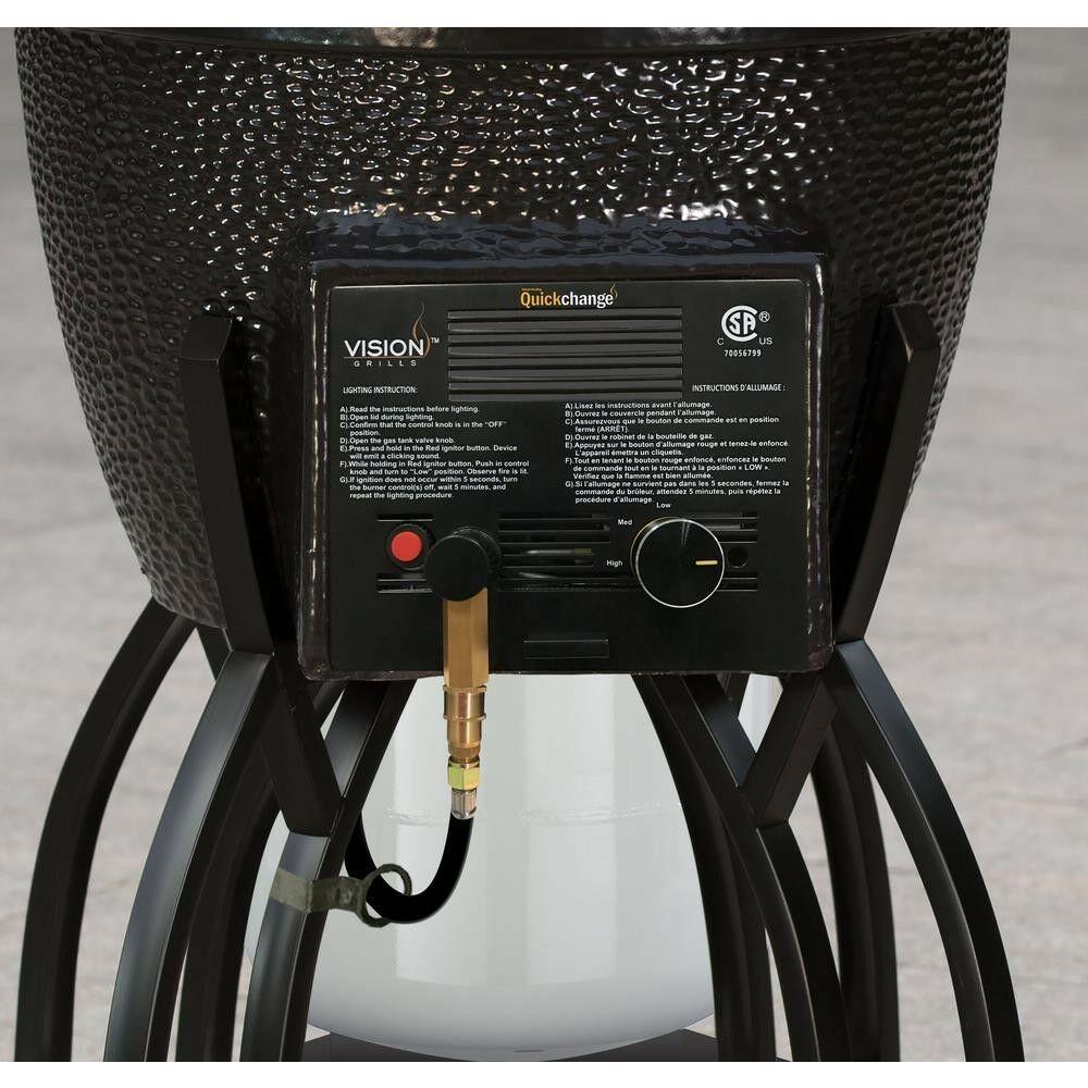 ChanGas Insert Conversion Kit for S-Series Kamado Grill