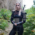 Women Witcher Armor Costume-KaerMohen Gear; Geralt of Rivia; costume from Witcher 3.Wild Hunt; Witcher Cosplay Fantasy Warrior included Only Pants )