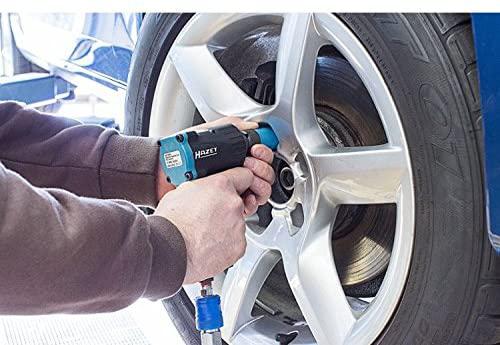 HAZET 9012M 1100 N m X-Short Maximum Loosening Torque Jumbo Hammer StriMechanism Impact Wrench - Multi-Colour by Hazet