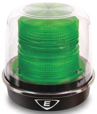 EDWARDS SIGNALING 94PLEDMG24ADB Warning Light,LED,Green,12VDC,24VACDC