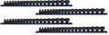 Astro Tools 78319 19pc 3/8" Drive Low Profile Nano Impact Socket Set 6-24mm - No Skips (Four Pack)