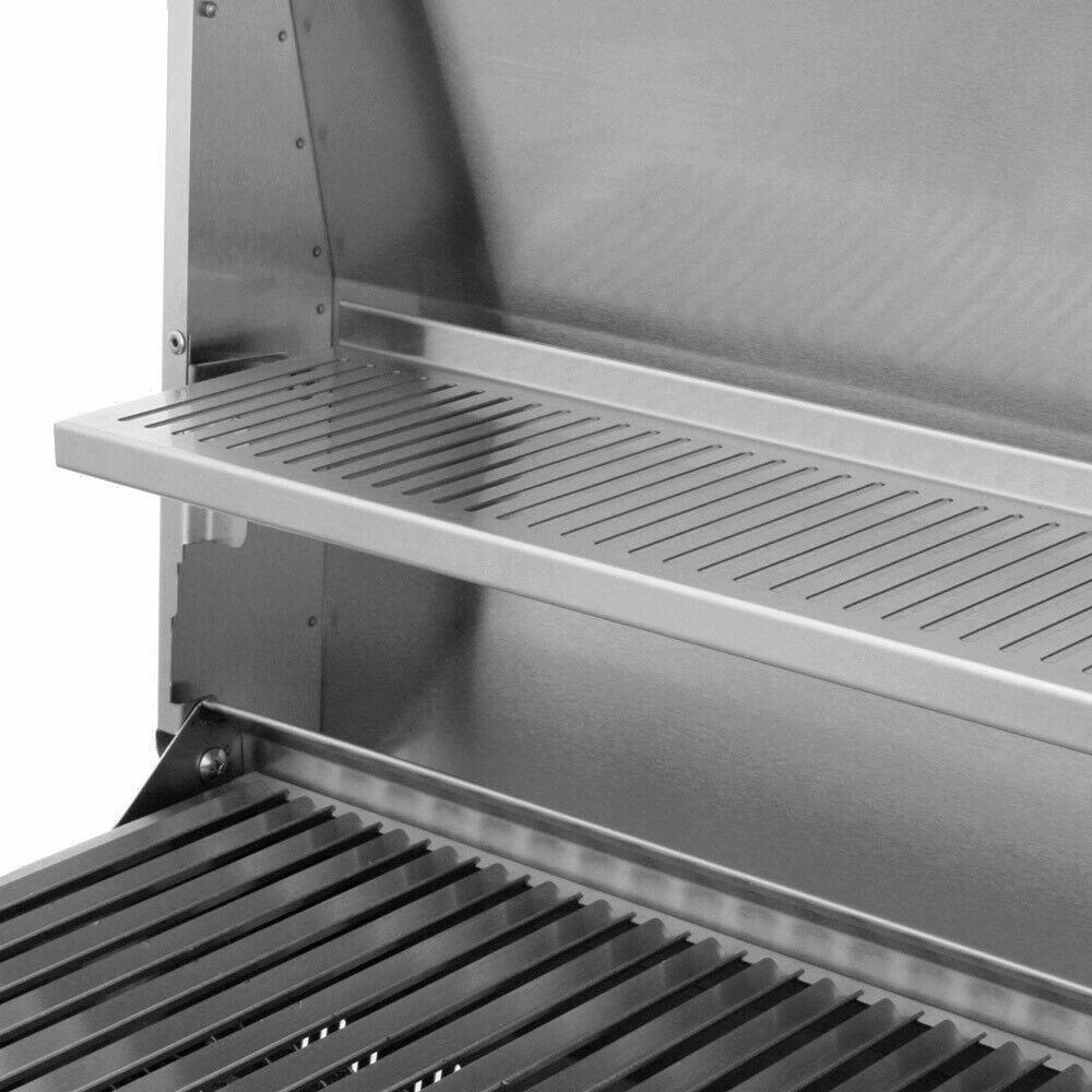 AllAbout Double Burner Infrared Portable Grill with Warming Rack, Propan