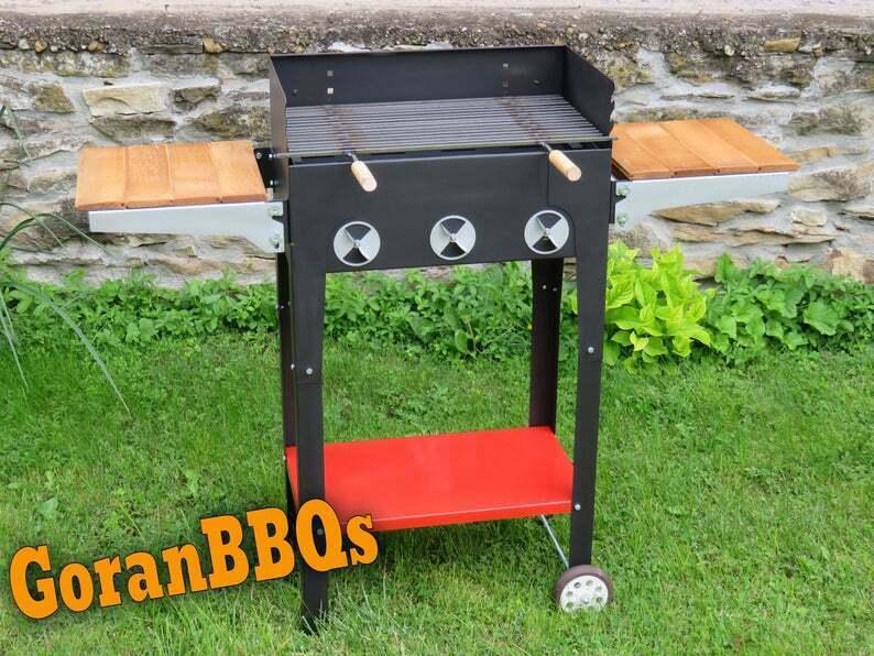 Serbian Grill BBQ, ,HOME,Unique, one of a kind, modern , Black,red