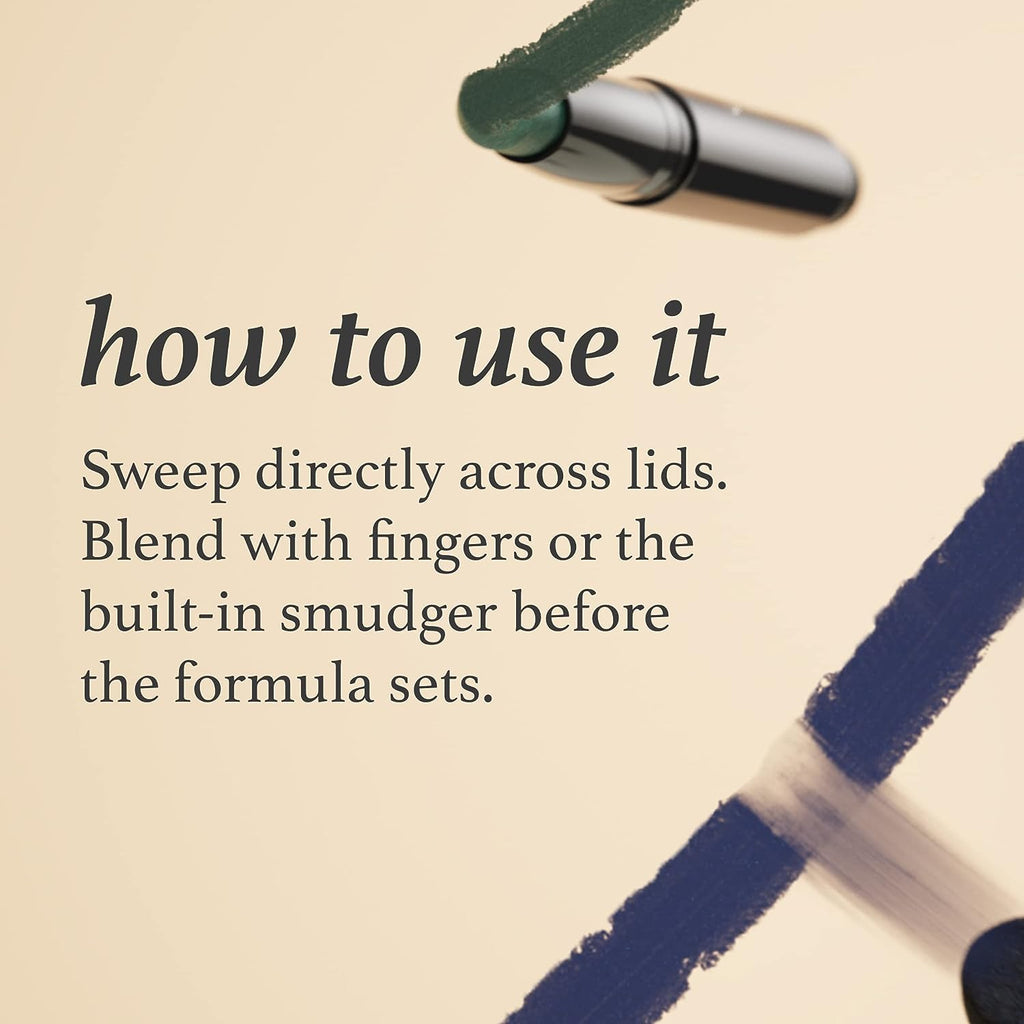 Julep Eyeshadow 101 Crème to Powder Waterproof Eyeshadow Stick, Smoky Amethyst Shimmer