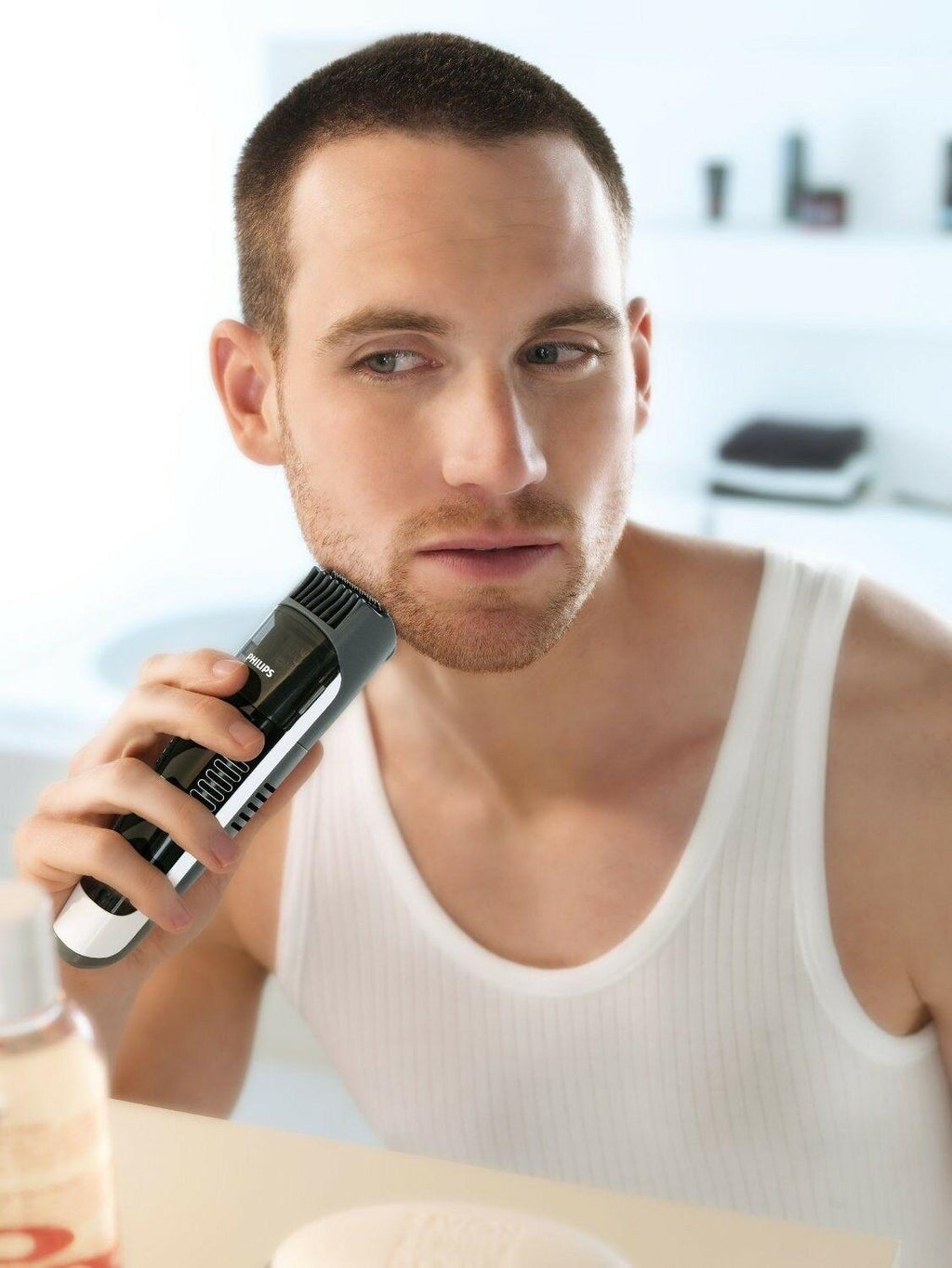 Philips Norelco QT4070/41 Beard Trimmer - Dark Blue