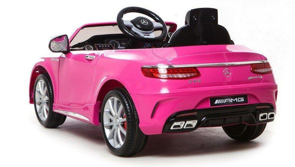 Limited Licensed Mercedes Benz S63 AMG Kids Ride On Car With RC
