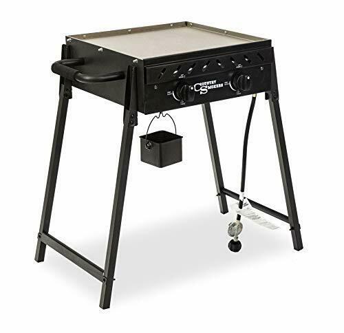 CSGDL0370 Horizon Series, Plains 2-Burner Portable Gas Griddle, Black