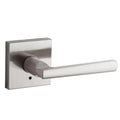 Montreal Square Satin Nickel Privacy Bed/Bath Door Lever