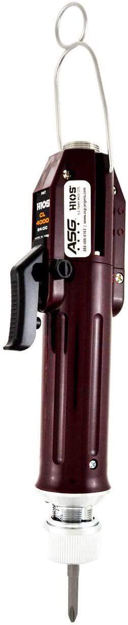 HIOS CL-4000 1/4" Hex Adjustable Torque 0.9-4.9 lbs 1000 RPM Electronic Lever Start Production Assembly Screwdriver