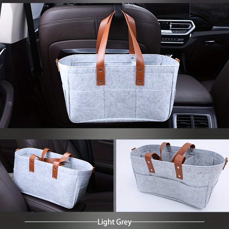 Folding StoraBag, For Trunk, Household, Multifunctional Hanging Bag, Hanging Basket Cart, Portable Bag, Practical Supplies For Car