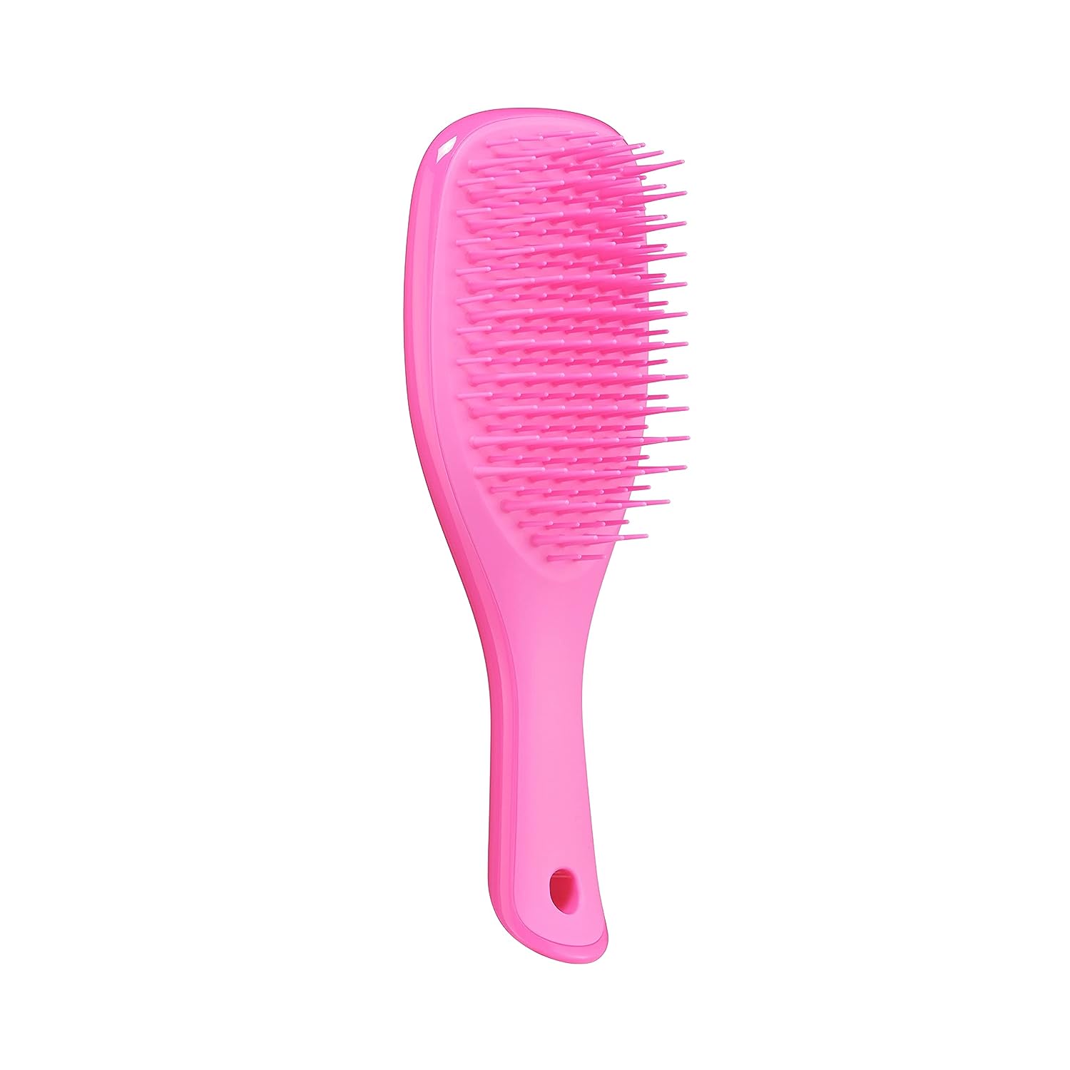 Tangle Teezer x Barbie The Mini Ultimate Detangling Brush, Dry and Wet Hair Brush Detangler for Traveling and Small Hands, Totally Pink