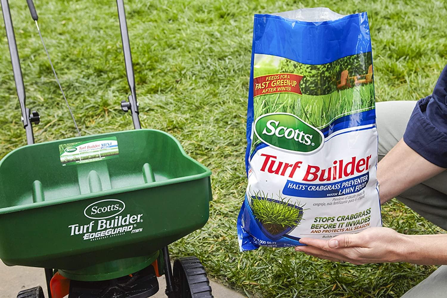 Scotts Turf Builder Halts Crabgrass Preventer with Lawn Food, 40.05 lbs.