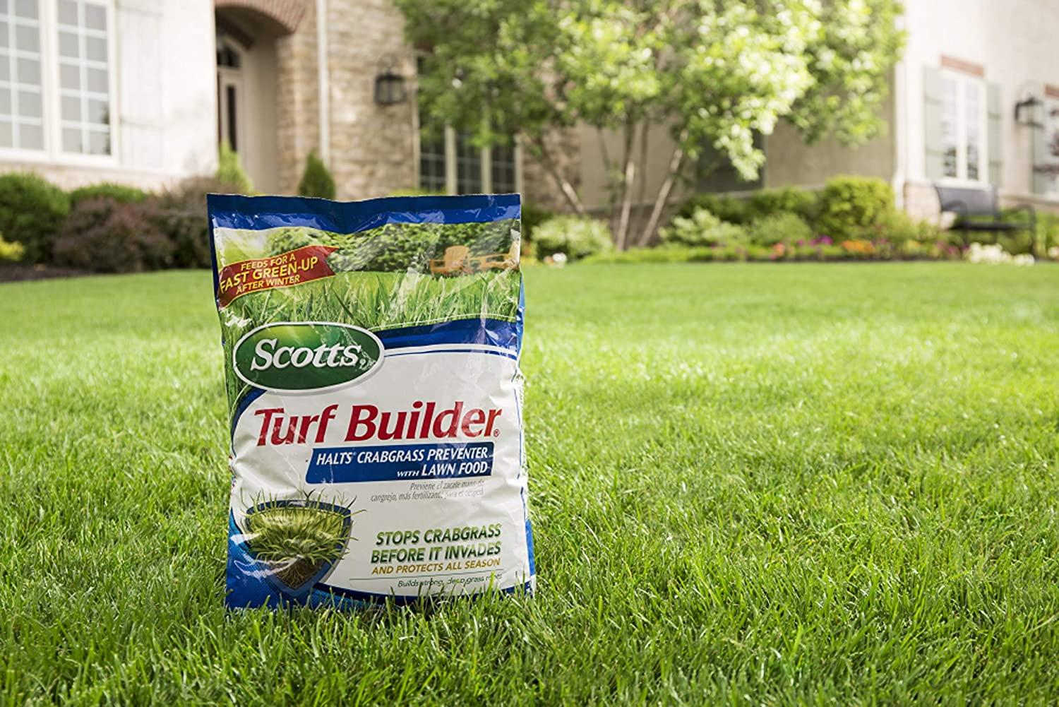 Scotts Turf Builder Halts Crabgrass Preventer with Lawn Food, 40.05 lbs.