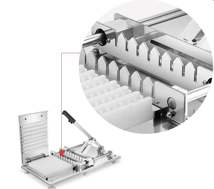High Quality  steel manual kebab meat skewer machine