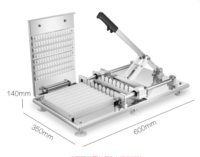 High Quality  steel manual kebab meat skewer machine