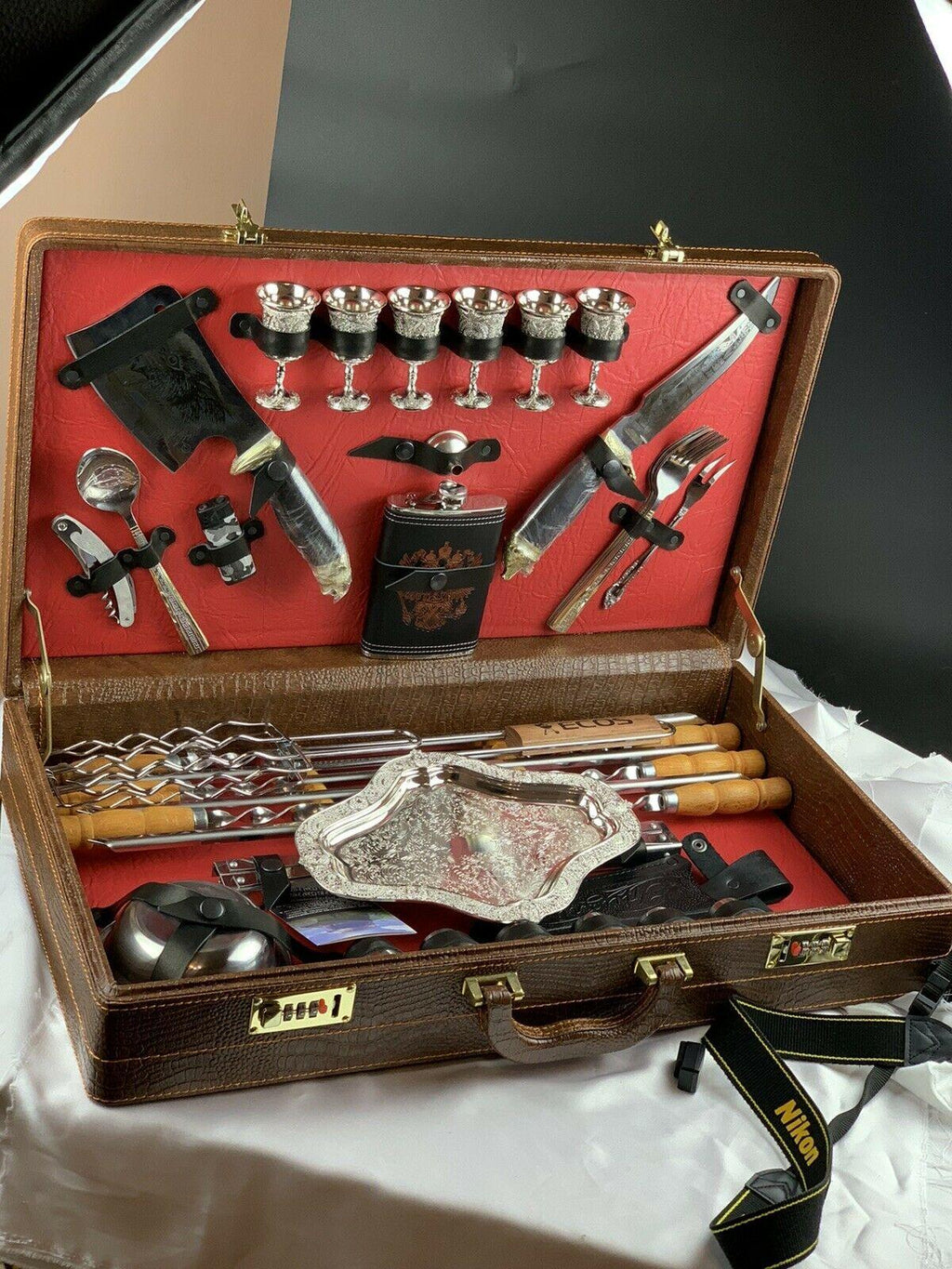 BBQ picnic set for 6 persons