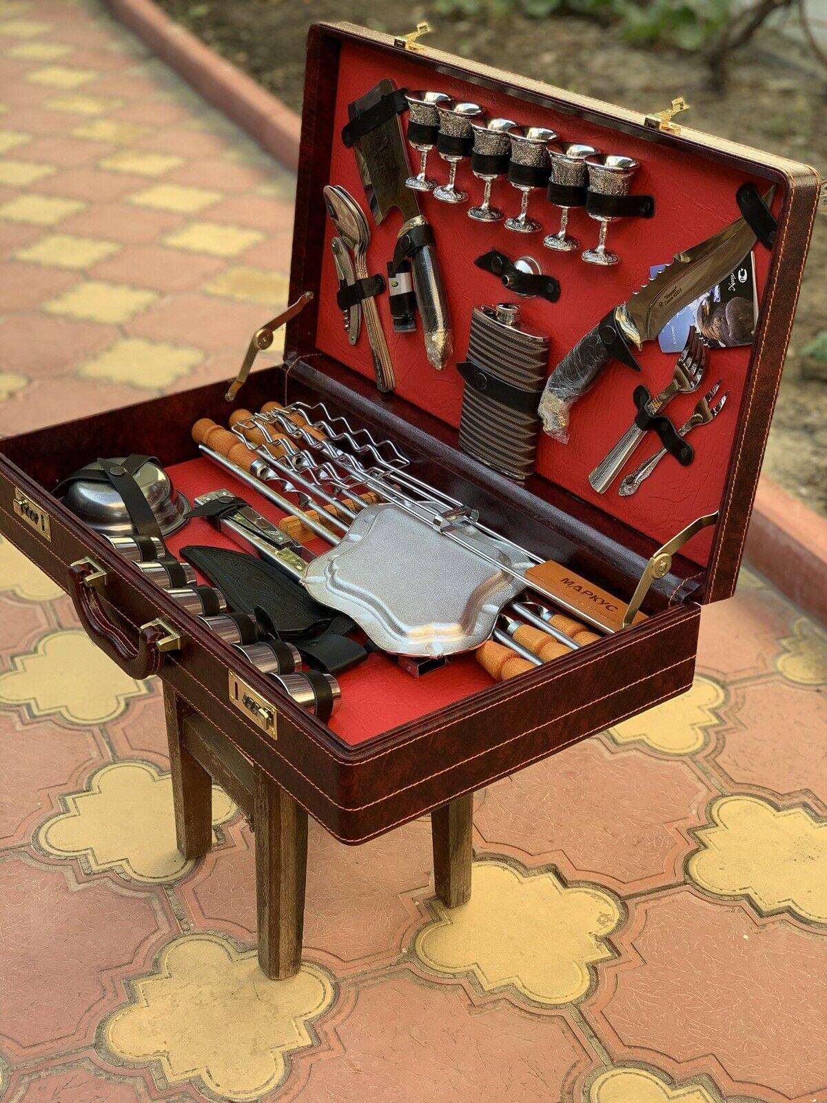 BBQ picnic set for 6 persons