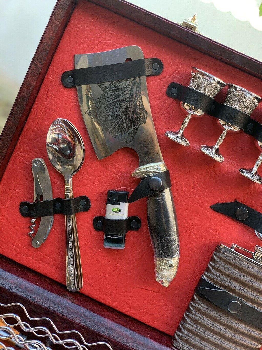BBQ picnic set for 6 persons