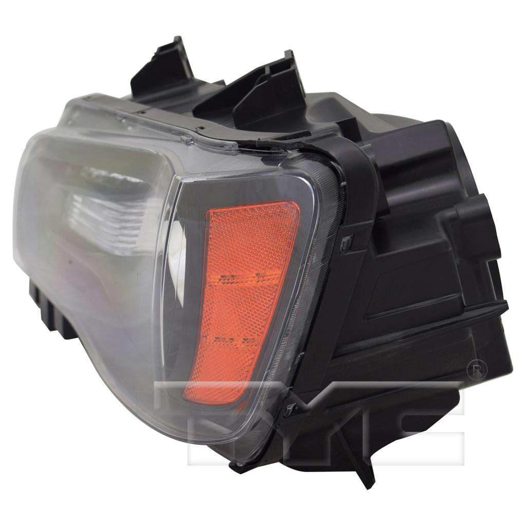 KarParts360: Fits 2012 2013 2014 Chrysler 300 Headlight Assembly w/Bulbs Driver and Passenger Side Replaces CAPA Certified- (Vehicle Trim: Black)