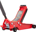 BIG RED AT84007R Torin Hydraulic Low Profile Service/Floor Jack with Dual Piston  Lift Pump, 4 Ton (8,000 lb) Capacity, Red