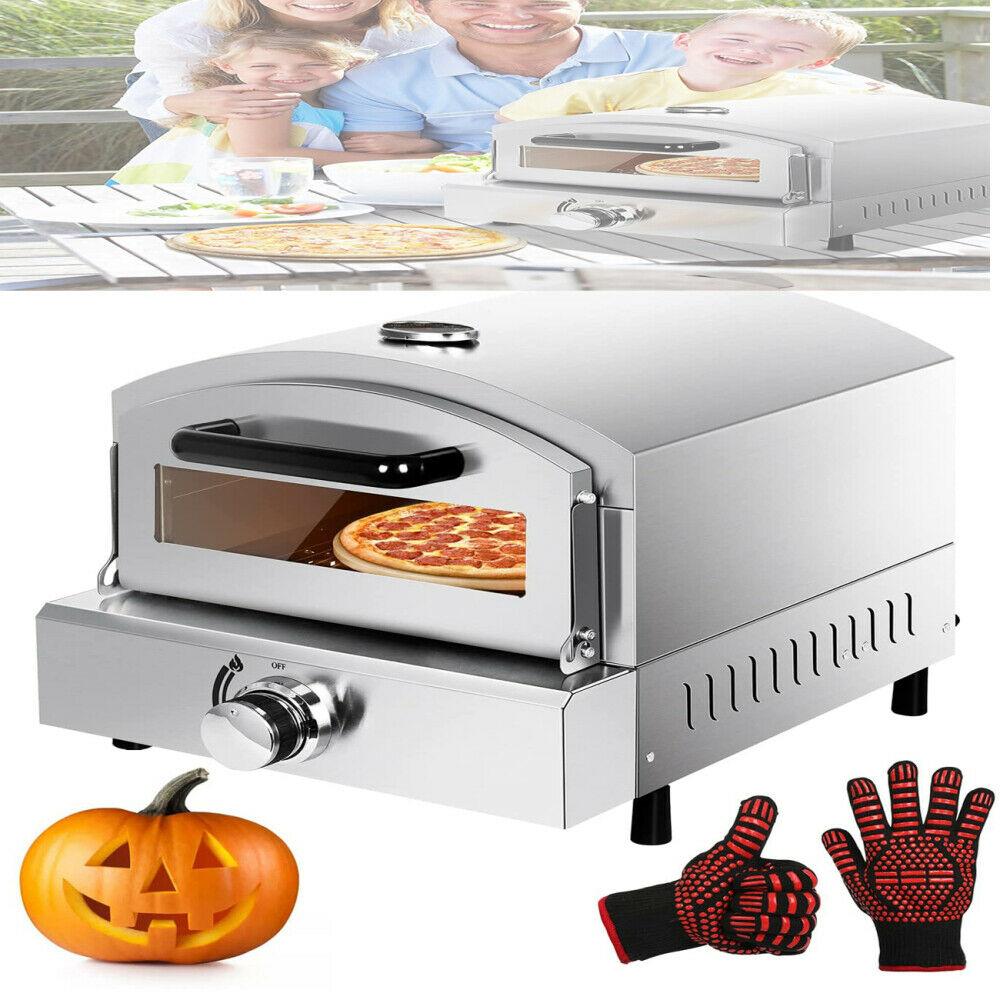 Double Layer Gas Pizza Ovens for Outside Portable Propane Pizza Oven Outdoor Gas