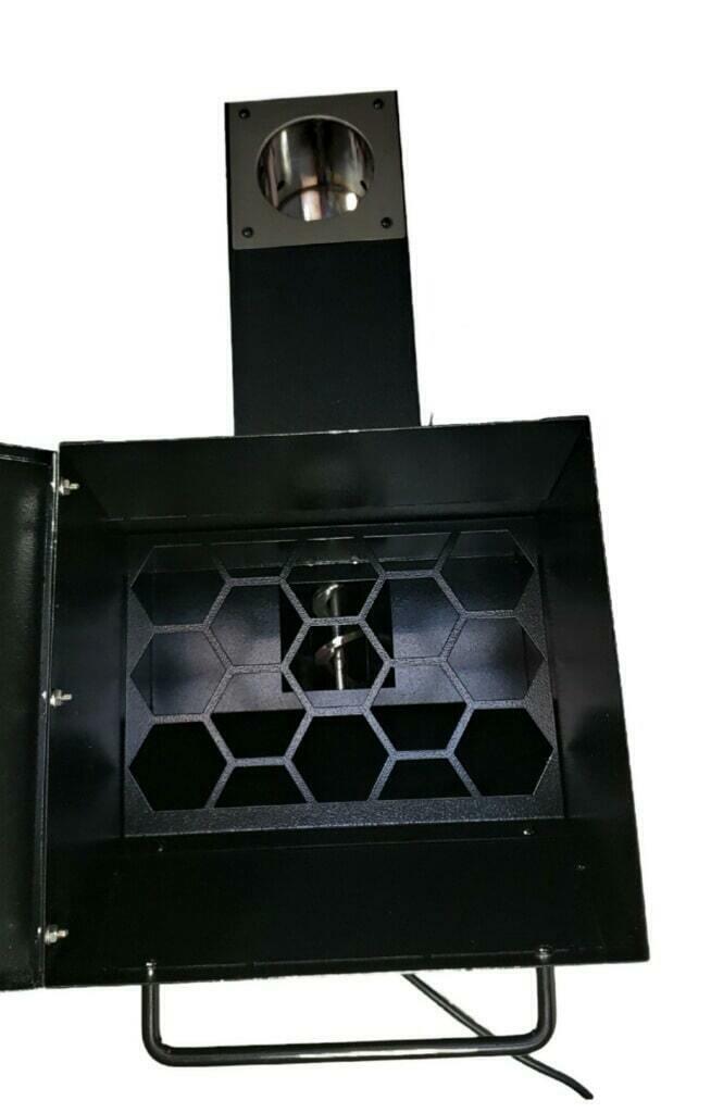 12" PELLET HOPPER ASSEMBLY KIT w/ Vertical Controller  BY DIRECT IGNITER