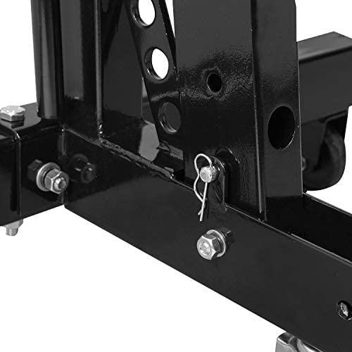 Torin AT26801B Steel Rotating Engine Stand with 360 Degree Rotating Head and Folding Frame: 3/4 Ton (1,500 lb) Capacity, Black