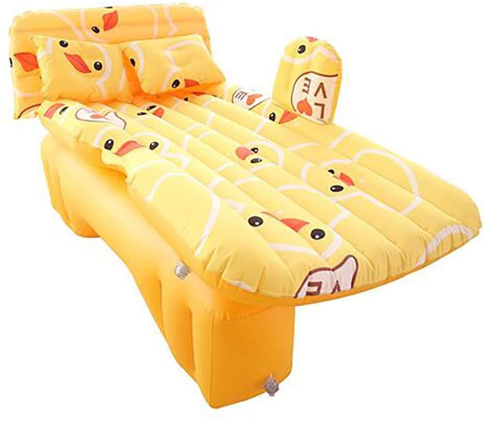 Shuang Foldable Portable Car Inflatable Bed, Travel Bed Car Supplies, Multi-Function Car Rear Seat Car Cushion Air Cushion Self-Driving Tour