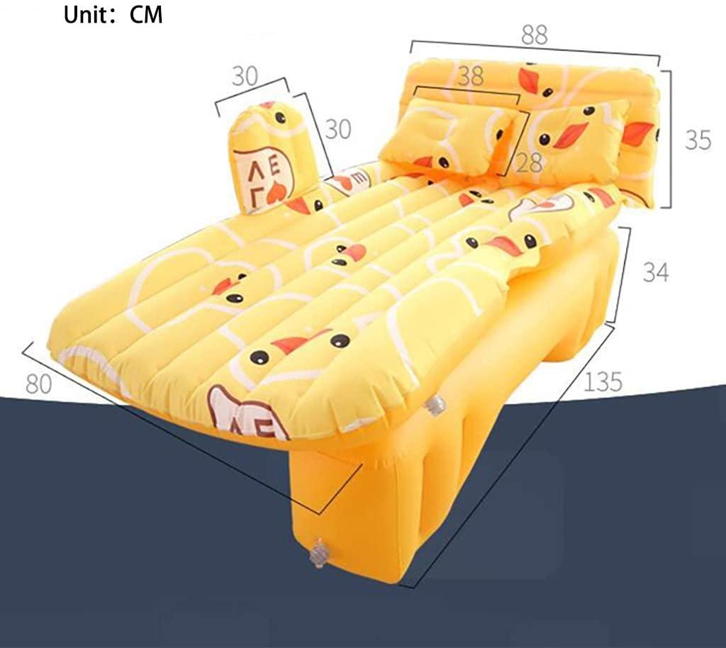 Shuang Foldable Portable Car Inflatable Bed, Travel Bed Car Supplies, Multi-Function Car Rear Seat Car Cushion Air Cushion Self-Driving Tour