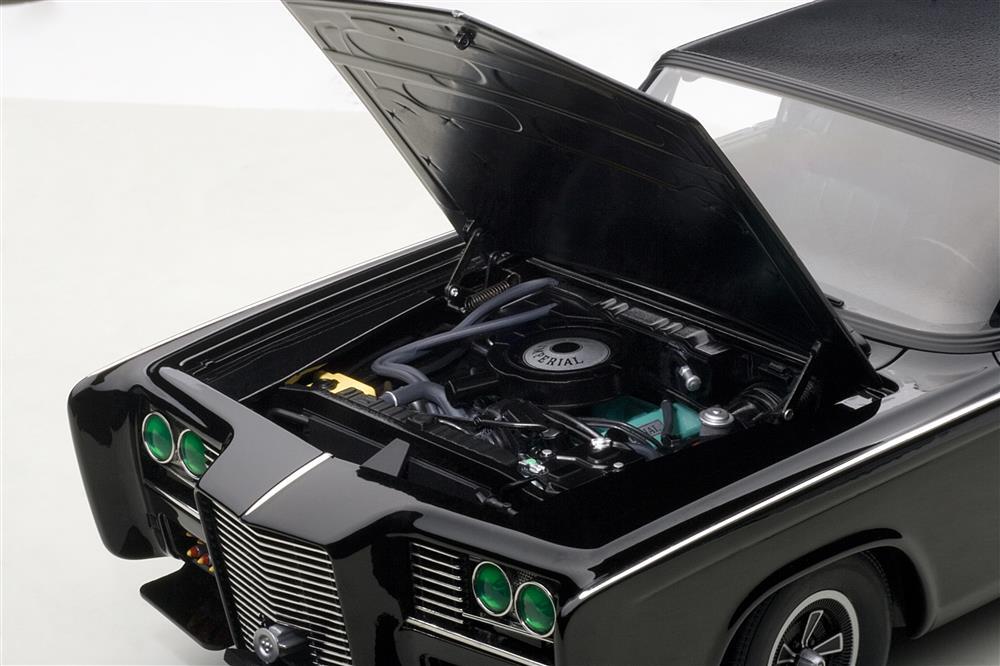 Black Beauty Green Hornet Black TV Series 1/18 Diecast Model Car by Autoart