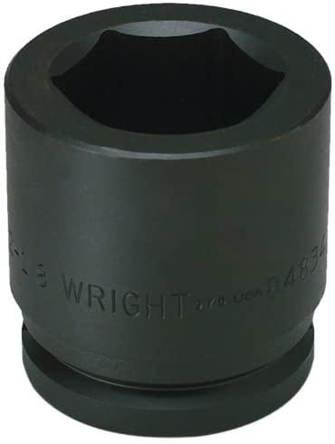 Wright Tool 848-90MM 90MM 1-1/2-Inch Drive 6 point Standard Metric Impact Socket