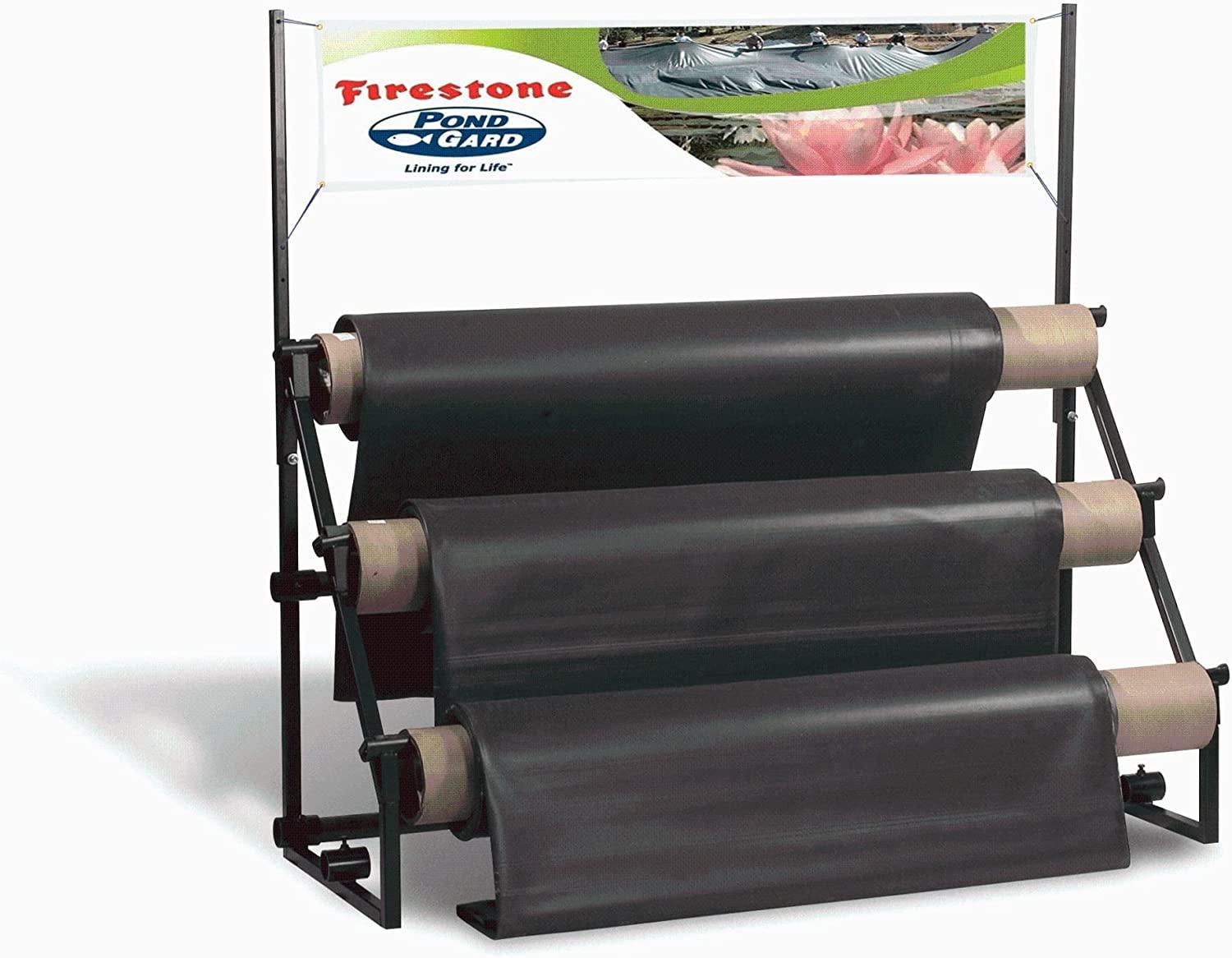 Firestone W56PL451015 EPDM Rubber Pond Liner, 10-Foot Length x 15-Foot Width x 0.045-Inch Thick