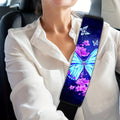 Add A Touch Of Elegance To Your Car With This Blue Butterfly Shoulder Protector!