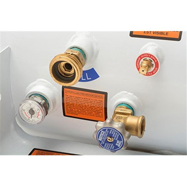 YSN122LB 12 x 28 in. Horizontal ASME RV Propane Tank