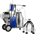 Popsport Electric MilMachine 110V 1440 RPM Portable MilMachine with 25L 304  Steel Bucket MilMachine Only for Farm Cows (MilMachine)
