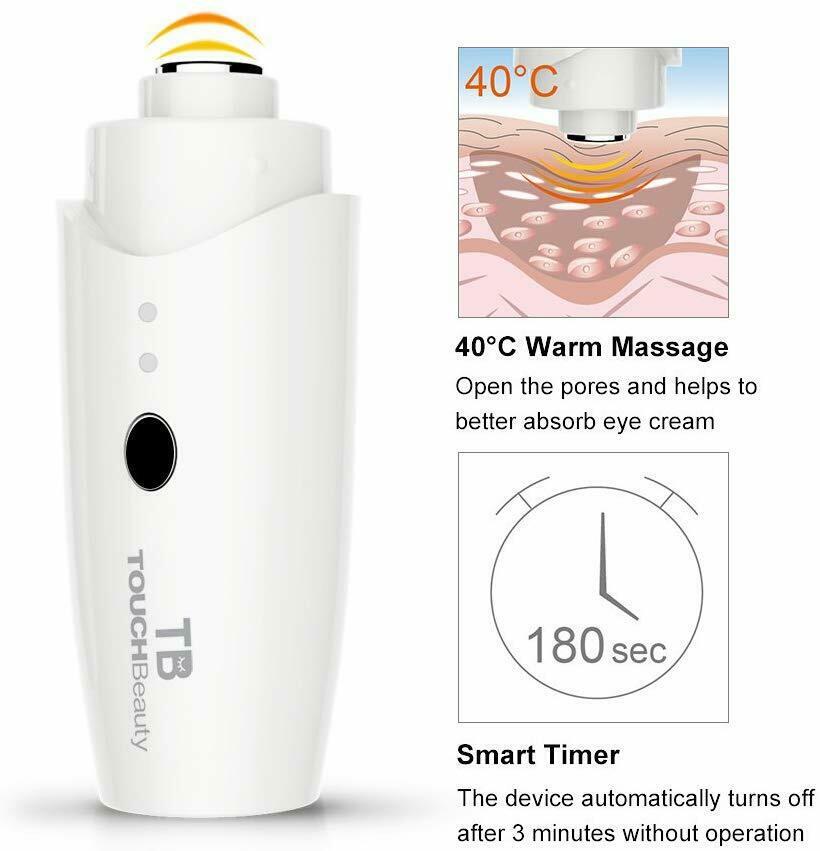 Sonic Heated Eye Massager Sonic Eye Treatment Roller Heated Eye MassaRoller