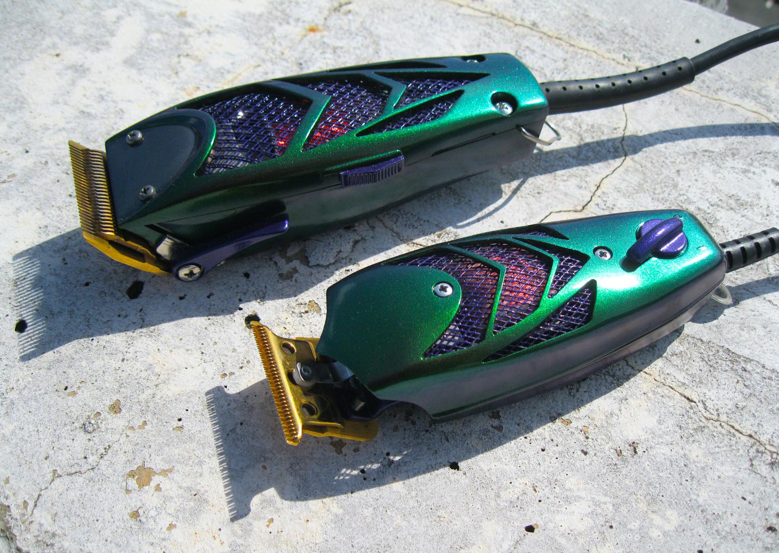 Andis T-Outliner & Oster Fast Feed Custom Modified SkelClipper Trimmer