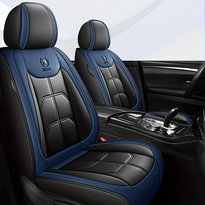 Upgrade Your Car Seats with Our Premium PU Car Seat Cover - Universal Fit for Most Cars, SUVs, Vans, and Trucks!