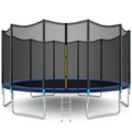 Gymax 16FT Trampoline Combo Bounce Jump Safety Enclosure Net