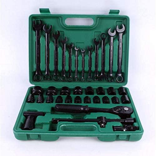 Nh1mio12 37PCS Pneumatic Socket Wrench set Ratchet Wrench Automobile Repair Tool Kit Torque Wrench Combination Hardware hand tools