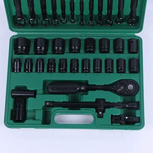 Nh1mio12 37PCS Pneumatic Socket Wrench set Ratchet Wrench Automobile Repair Tool Kit Torque Wrench Combination Hardware hand tools