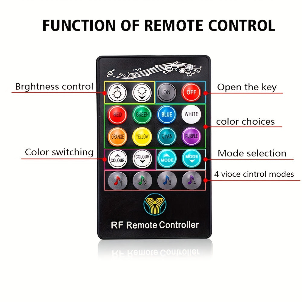 Rock Lights For Trucks, 4/6/8/10 Pods RGB LED Rock Lights With APP/Remote Control &amp; Music Mode,  For Pickup Off Road Jeep RZR SUV ATV UTV Car