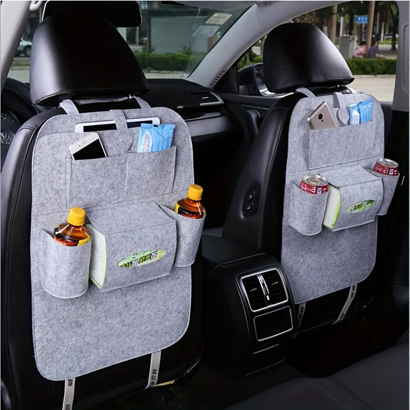 1pc Multifunctional Universal Auto Car Back Seat Organizer Holder Ceiling Hanging StoraBag