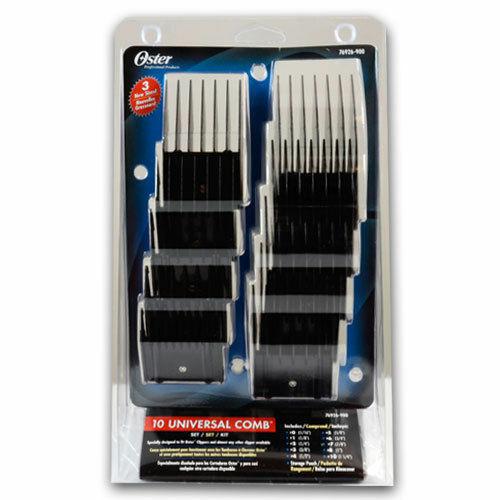 OSTER Classic 76 Hair Clipper + T-Finisher+ 10 Comb set+ 00000 blade
