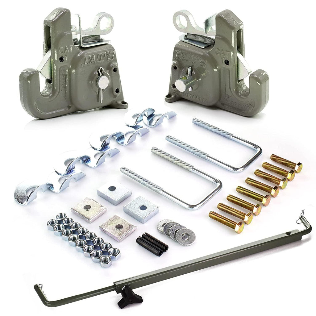 Category #1 Pat's Easy Chanwith Stabilizer Bar - Best  Hitch System On The Market – Flexible, Durable and Affordable - Comes w/ 4 Pair of Lynch Pin Washers