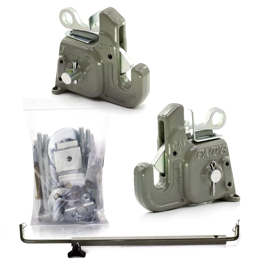 Category #1 Pat's Easy Chanwith Stabilizer Bar - Best  Hitch System On The Market – Flexible, Durable and Affordable - Comes w/ 4 Pair of Lynch Pin Washers